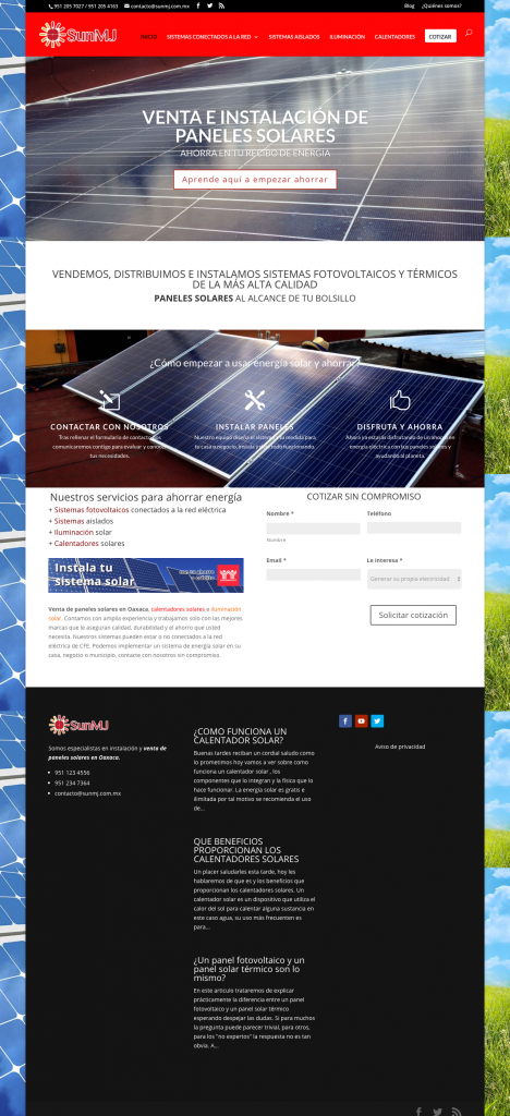 paneles solares