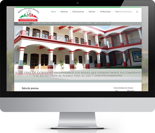 páginas web para municipios
