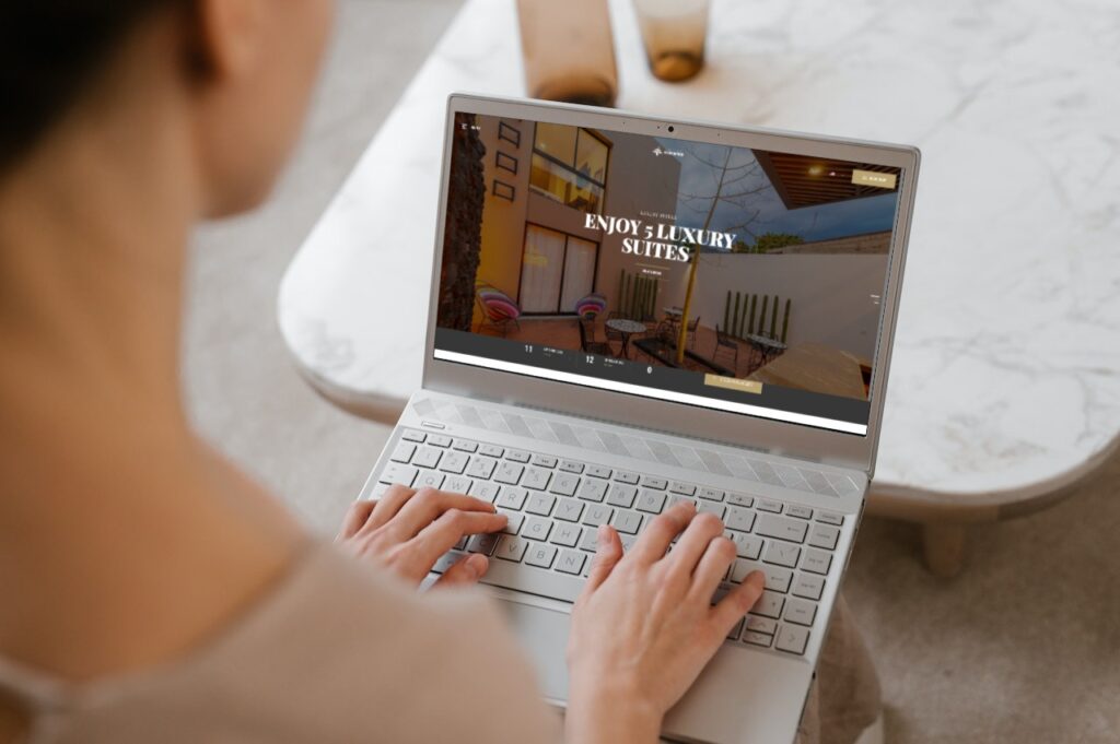 página web suites